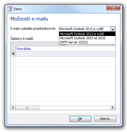 Metodou MAPI klienta Microsoft Outlook 2013 a vyšší už můžete posílat e-maily ve formátu HTML