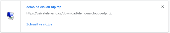 Demo na cloudu