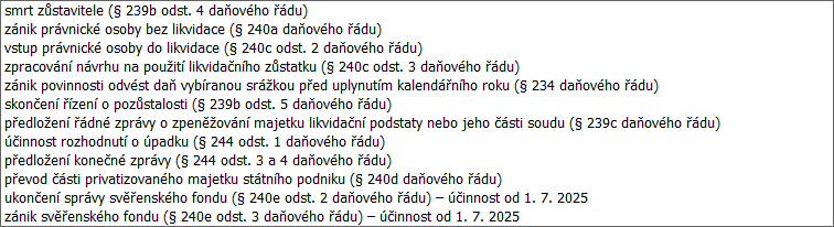 Dialog Nastavení, karta Zaměstnavatel