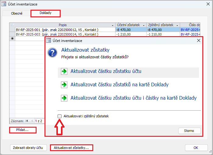 Úprava seznamů Úprava seznamů